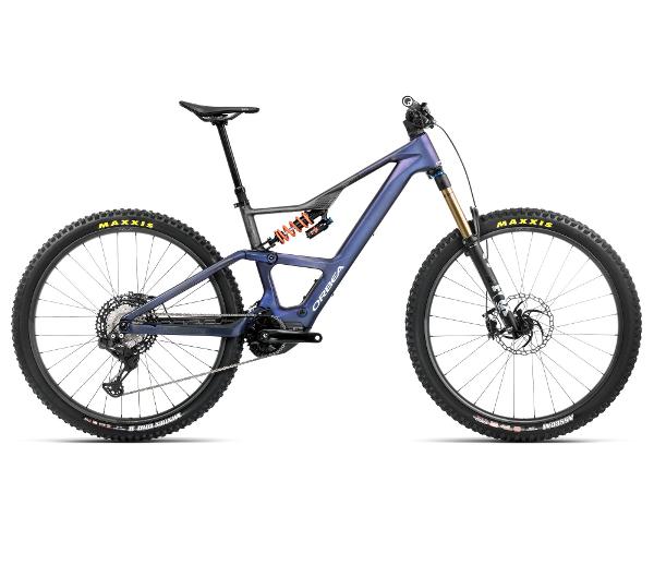 ORBEA RISE LT M-TEAM 630W LARGE TANZANITE CARBON VIEW - CARBON RAW