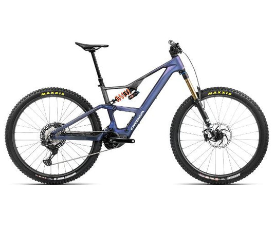 ORBEA RISE LT M-TEAM 630W LARGE TANZANITE CARBON VIEW - CARBON RAW