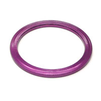 SPACER  Alloy, 1 1/8 Purple - 2mm