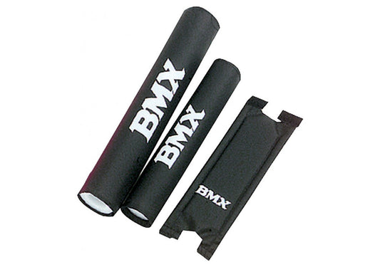 CRASH PAD  Suit 16" Bike, BLACK  (Set 3)