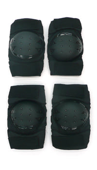 ELBOW & KNEE PAD SET, S & M, set of 4
