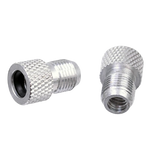 SILVER ALLOY VALVE ADAPTOR  F/V to A/V, 14mm Long