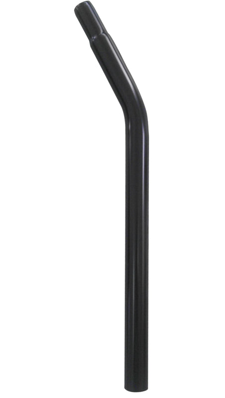 A NEW ITEM - SEATPOST LAYBACK 25.4MM X 400MM STEEL - BLACK