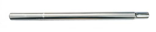 SEATPOST STRAIGHT 25.6MM X 400MM ALLOY - SILVER