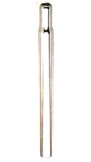 SEATPOST STRAIGHT 25.8MM X 400MM STEEL - CHROME