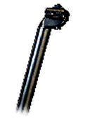 SEATPOST  31.4 x 400mm, Micro-Adjust, Alloy BLACK