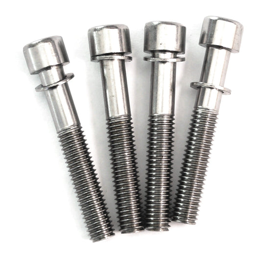 SEAT POST BOLT  M8, 50mm, Allen Key Type, For Micro Adjust, Half Threaded, Steel  (Bag 4)