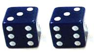 Valve Cap BLUE Dice A/V