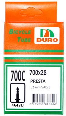 TUBE  700 x 25/28/32C F/V 52mm