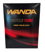 THORN RESISTANT Tube  650B/27.5 x 2.125 FV 60 mm with Removable valve, Quality Wanda Tube, Box QTY 25