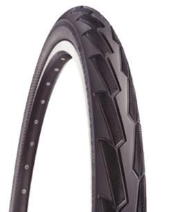 TYRE  700 x 35C BLACK with Kevlar belt Puncture Protection, 30TPI , wire bead, "Taiwan Premium Tyre" (35-622)