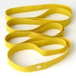 Rim Tape, Snap on Nylon, 700C Yellow 16mm X 0.5mm, 10pcs Bulk buy, better value !