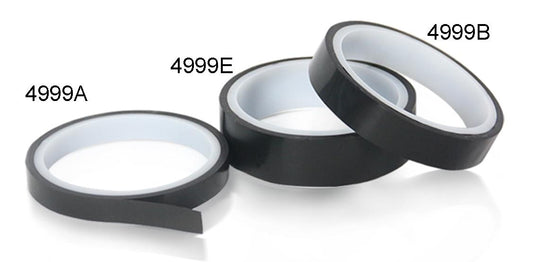 Rim Tape for TUBELESS Rims,  PET Material Width 22mm x  Length 50 Metres, Black