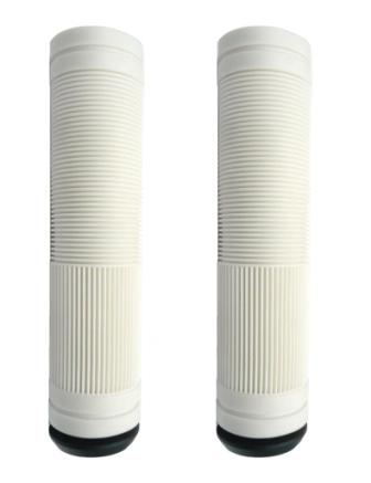GRIPS  Bulletproof, 130mm, Open End with Plug, WHITE