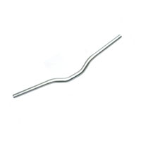 HANDLEBAR  25.4mm, 68cm Wide, 40mm Rise, Alloy  SILVER