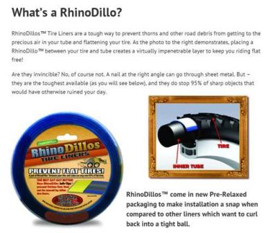Tyre Liner - RHINODILLOS (pair) - 27.5