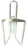`A NEW ITEM - BIDON CAGE - Pro Series, Alloy, 6mm Diameter, Silver