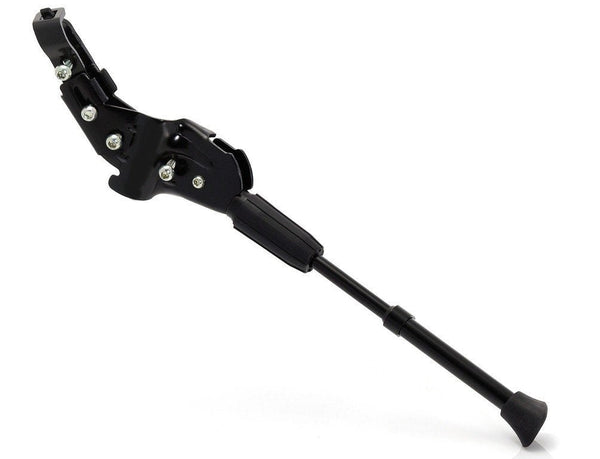 KICKSTAND  20-29 Adjustable, Seat/Chain Stay Mount, Alloy BLACK