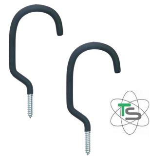 Storage hooks set of 2, Large , Heavy Duty !! (Glossy)