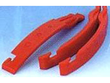 Tyre lever 3/set, Fibreglass reinforced NYLON, red