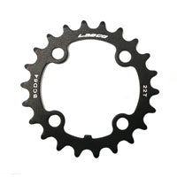 CHAIN RING ONLY - 22T, Alloy6061, CNC, BCD:104/64, BLACK