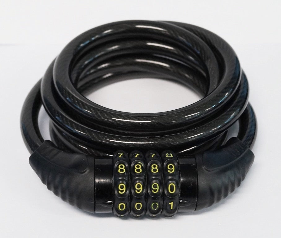 CABLE LOCK Combination 10mm x1800mm /  72''