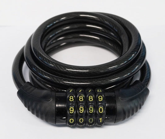 CABLE LOCK Combination 10mm x1800mm /  72''