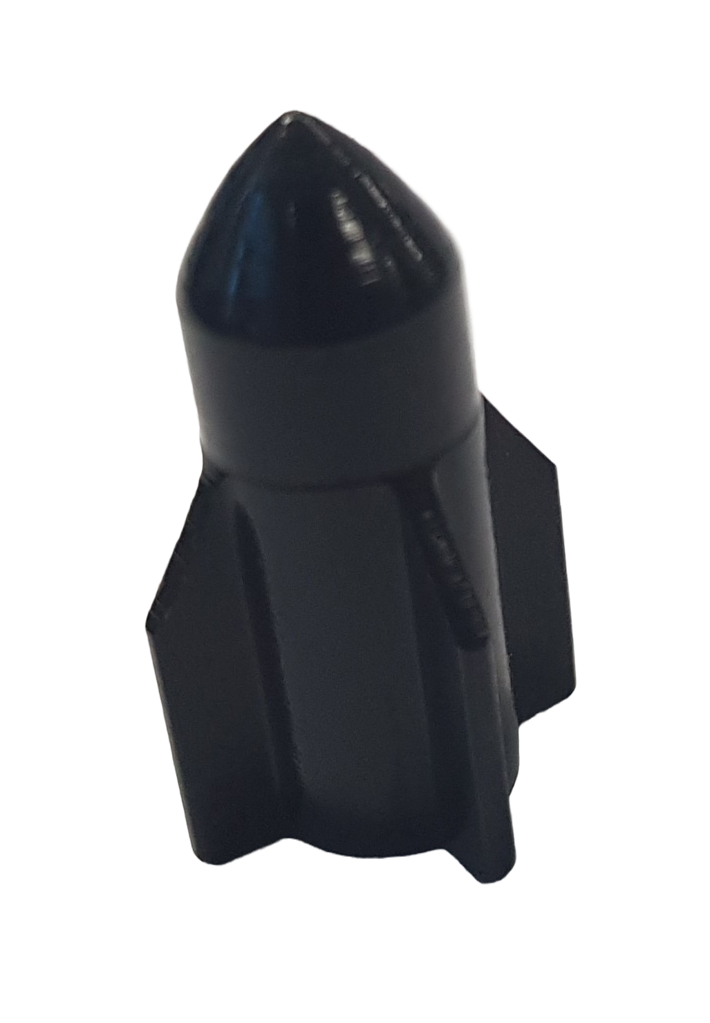 Valve Cap Black 28mm GUIDED MISSILE, A/V
