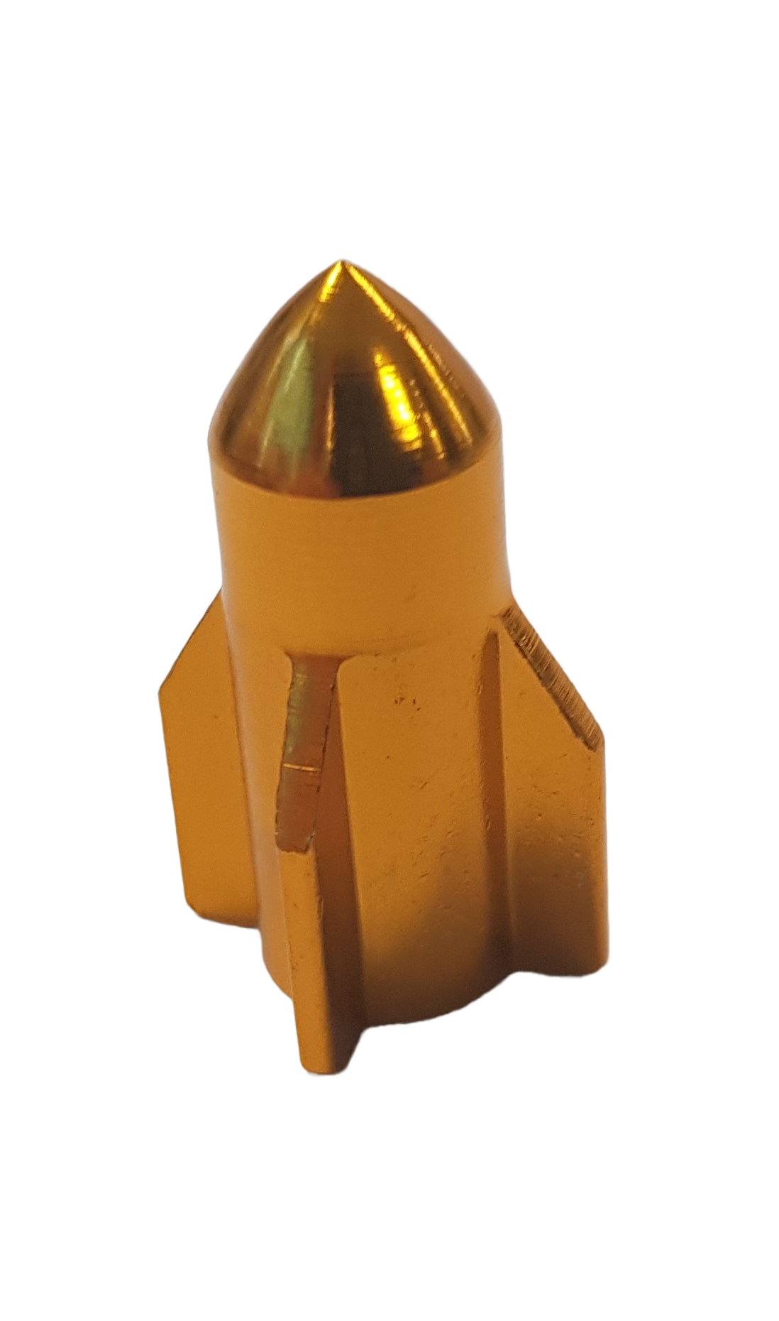 Valve Cap Gold 28mm GUIDED MISSILE, A/V
