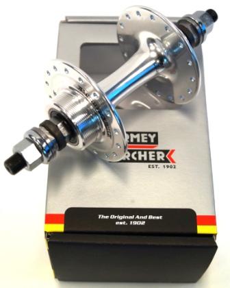 HUB Sturmey Archer rear 32H, Silver, Double Sided, Sealed Bearing, High Flange Track, HBT30-R - 120/130mm O.L.D.