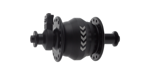 DYNAMO HUB  Shutter Precision, 6V 3W Output, Front,  32H, Non Disc, Standard QR, SV-9  BLACK