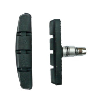 BRAKE PADS - V Brake Pads, Rubber Compound With Ceramic Fibre, GIGA POWER, 70mm (Sold in Pairs)