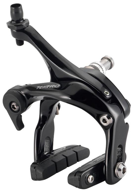 Tektro Caliper Brakes, R525, 39-51mm Drop, BLACK, w/ P420 cartridge pads. (Front and Rear) Quality TEKTRO product