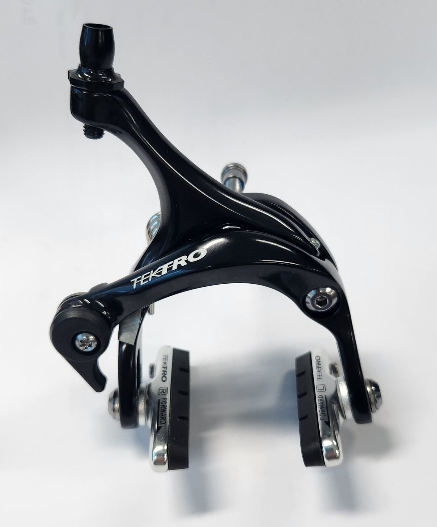 BRAKE -  Caliper Road Brake, 39-51mm Reach, Dual Pivot, Alloy, (Front Only), Q/R, Recessed, BLACK, Quality TEKTRO product