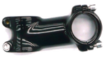 Ahead Stem  -  80mm Ext, 7 Degree, 28.6mm Dia., 31.8mm BB, Polish Black
