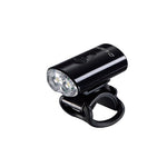 FRONT LIGHT, 4-function, 2 white LED, black, w/bracket & USB cable battery included, add item 8383 for 