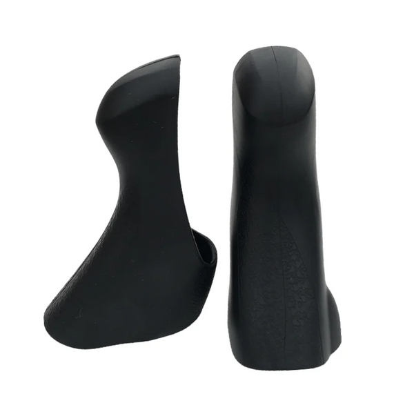 `A NEW ITEM - Hoods For Shimano SHIMANO 105/ULTEGRA (R5800/R6800), (Sold In Pairs) Silicone BLACK