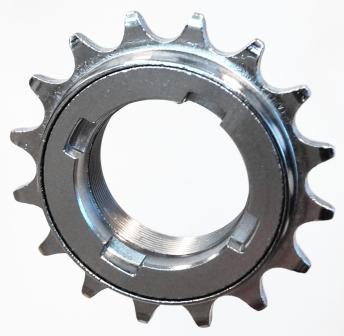 FREEWHEEL  1/8" x 16T, DICTA "EZ-OFF" CNC Machined, SILVER