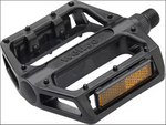 PEDALS - BMX Platform Pedal, one pc alloy, 1/2