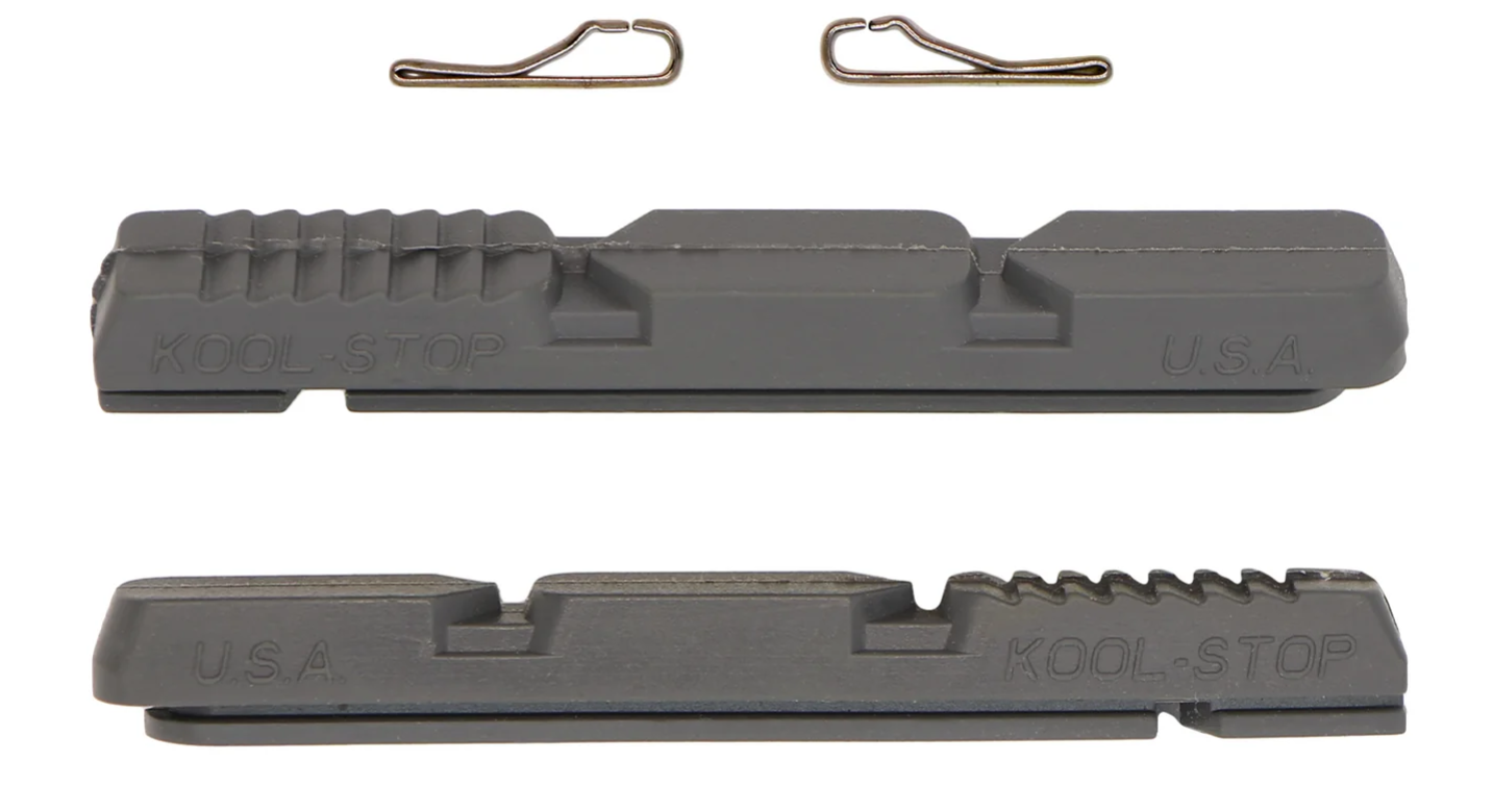 BRAKE PADS - KOOL STOP  V2 TYPE INSERT for Electric Bike KS-V2E