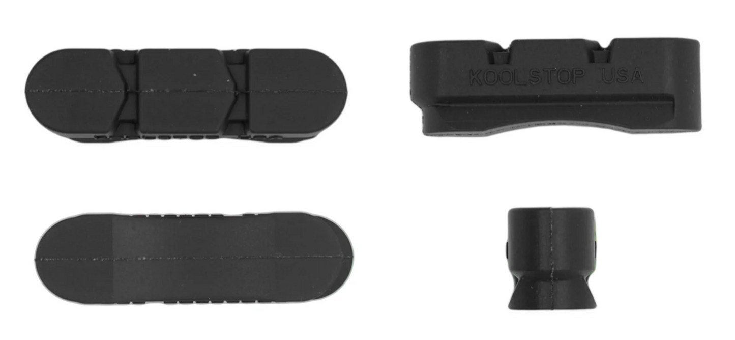 BRAKE PADS - KOOL STOP CAMPAGNOLO DELTA C RECORD BLACK -  KS-CDB (4 PCS)