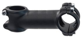 Ahead Stem  --  110mm Ext, 7 Degree, 28.6mm Dia., 25.4mm BB, Matt Black