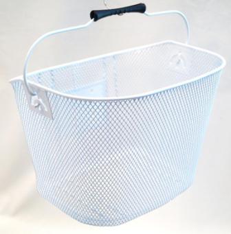 Basket, WHITE, Front Mesh QR   Quality Flinger product