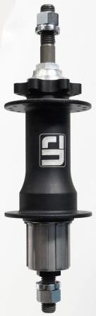 Hub, Tuf-Neck, Rear, MTB Disc, 32H, 12mm Thru axle, 165mm O.L.D. Black