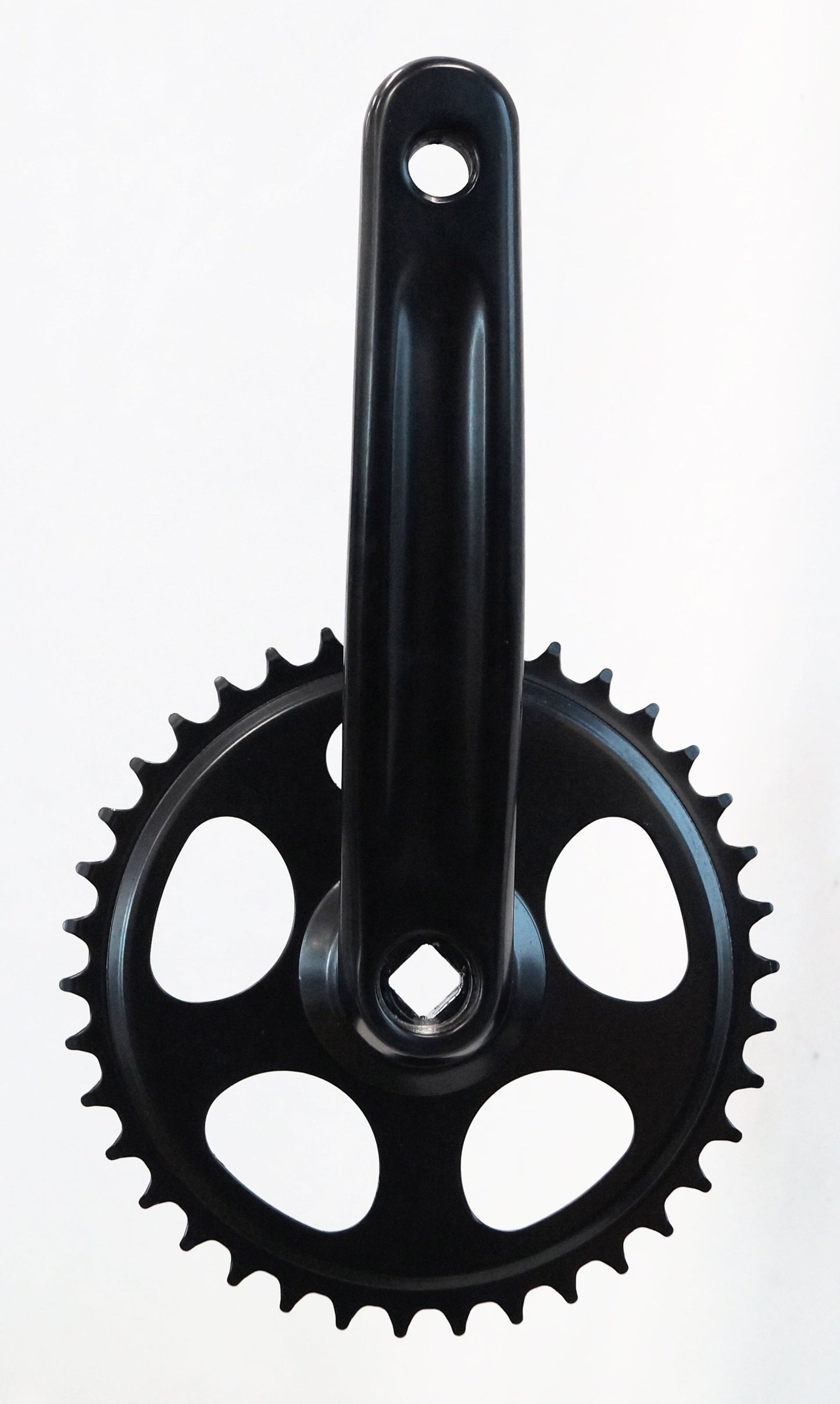 Chainwheel TANDEM 3/32 . 38T. 170mm  steel black  alloy crank (L/H SIDE ONLY)