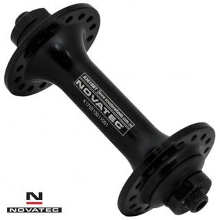 HUB  NOVATEC, sealed bearing,  Front, Q/R, Road,  Alloy BLACK 32H (100mm OLD)