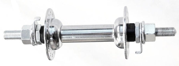 HUB  Front, Nutted, Chrome Steel 28H (100 OLD) 5/16