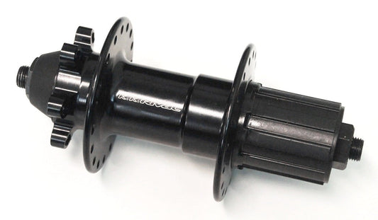 Hub, KK RIVAL,  8/10 Speed Cassette 6    DISC Black Alloy Q/r 36H (135mm OLD)