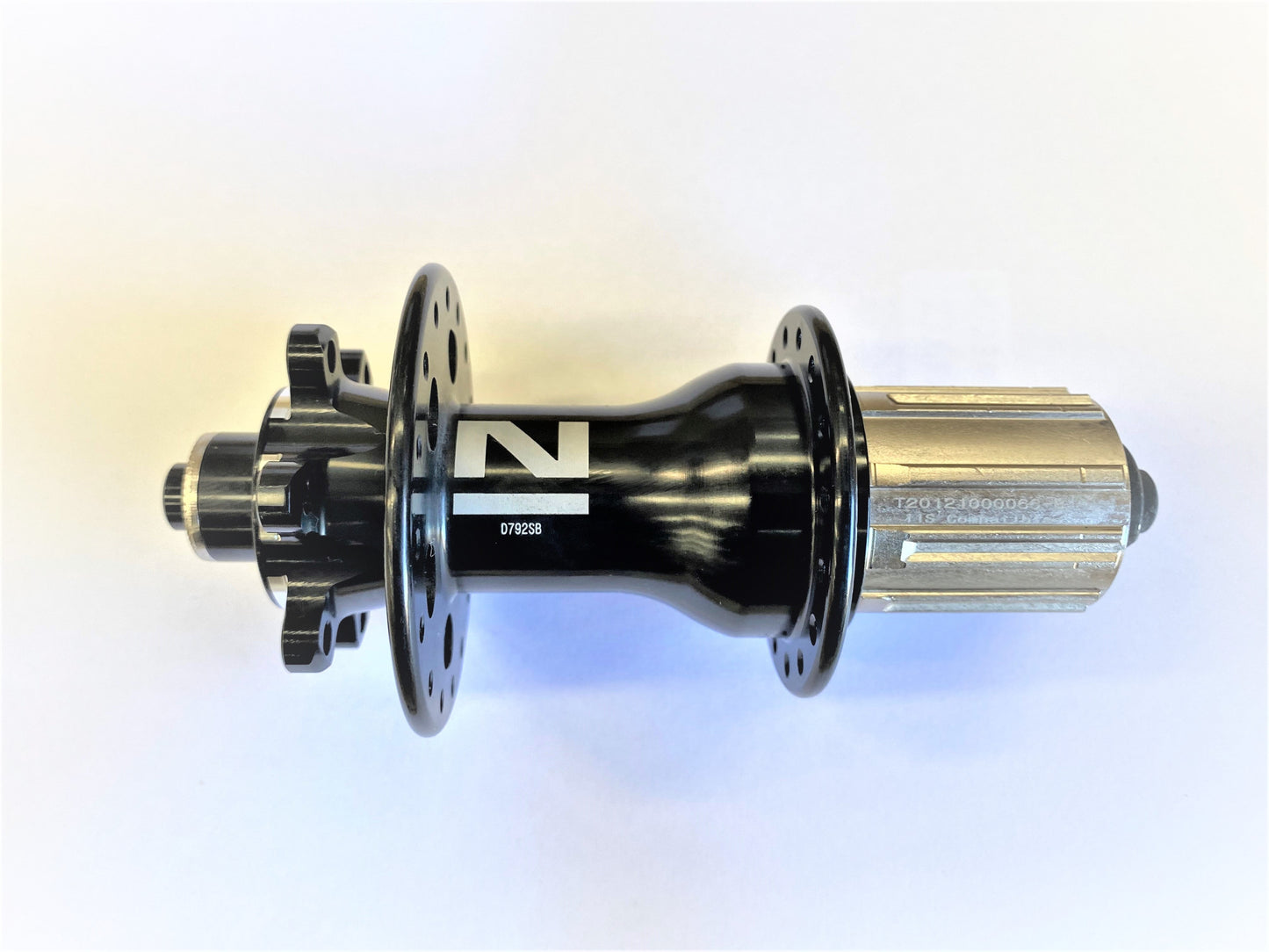 Hub, REAR, Novatec Road 6 Bolt Disc, 32H,  Fitted 135 Q/R (with optional 142mm x 12mm T/A Conversion), 11spd, incls 8/9/10 spacer (takes XD Driver #99039) not included