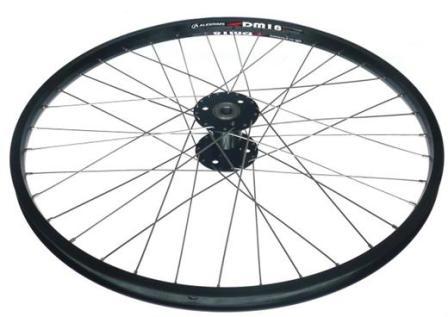 WHEEL - 20" REAR TRIKE WHEEL - SILVER ALLOY RIM - BLACK HUB - Suit 2500 Series Gomier Adult Tricycle .